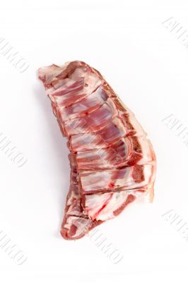 Raw mutton-chop