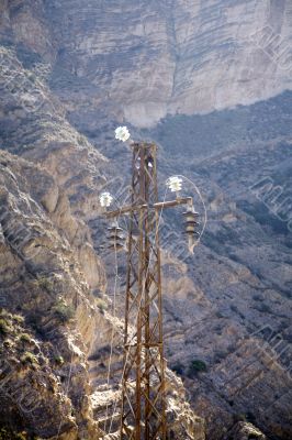 old electric tower