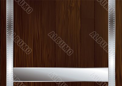 dark wood strap dark wood strap
