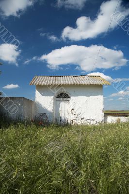 white small house white small house