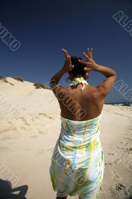 woman backwards woman backwards