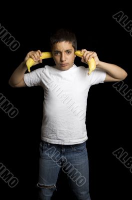 teenage boy cannot hear you