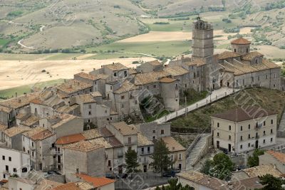 Panoramic view of Castel del Monte