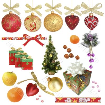 Christmas collection / isolated objects / XXXL size Christmas collection / isolated objects / XXXL size