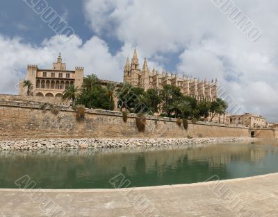 Cathedral La Seu in Palma de Mallorca