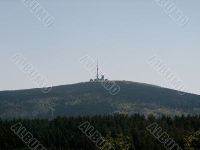 mount Brocken in the national park Harz