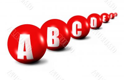 beginning of alphabet beginning of alphabet