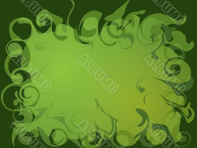 Green frame Green frame