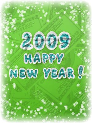 happy new year congratulation card