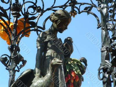 Gänseliesel - landmark of Göttingen