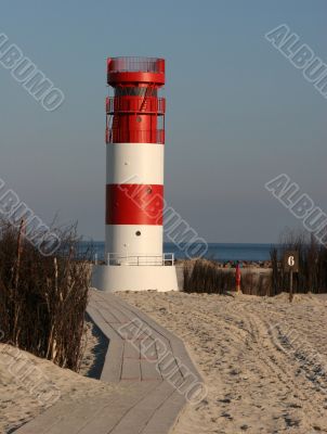The lighthouse of Helgoland, Germany The lighthouse of Helgoland, Germany