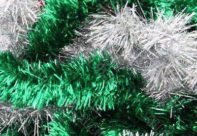 christmas tinsel