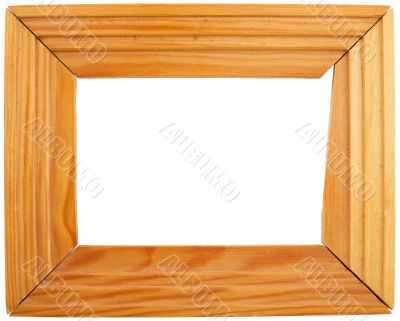 Simple old wooden frame