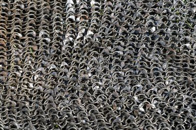 Chain mail armour texture
