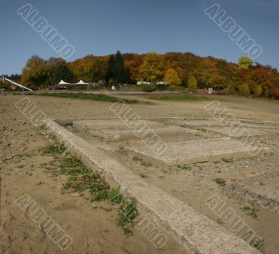 old cementary of Berich, Edersee, Germany