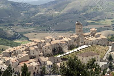 Castel del Monte, panoramic view