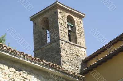 Ancient church near Amatrice Ancient church near Amatrice