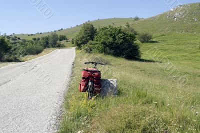 Campo Imperatore, the road Campo Imperatore, the road
