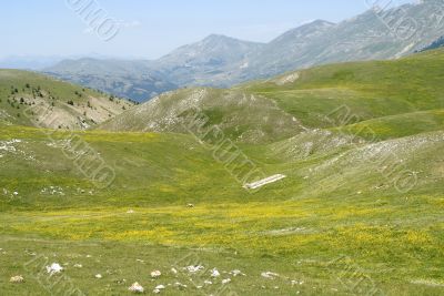 Landscape of Campo Imperatore Landscape of Campo Imperatore