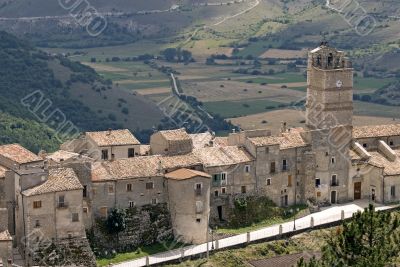 Castel del Monte, panoramic view