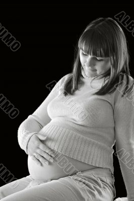 pregnant woman portrait