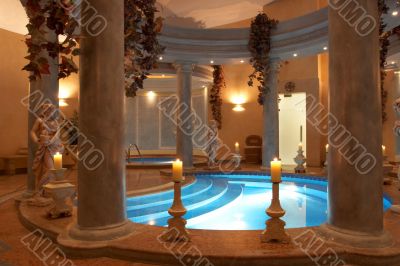 Spa with Roman Columns