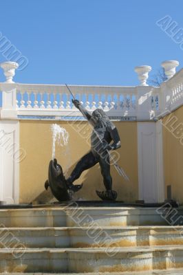 Fountain of the Neptune in Estonia Fountain of the Neptune in Estonia