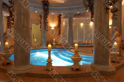 Spa with Roman Columns