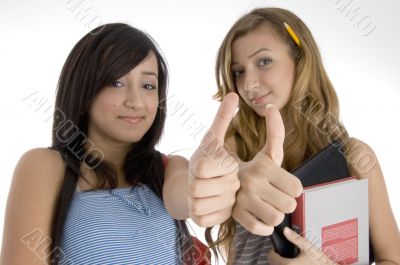 friends wishing goodluck