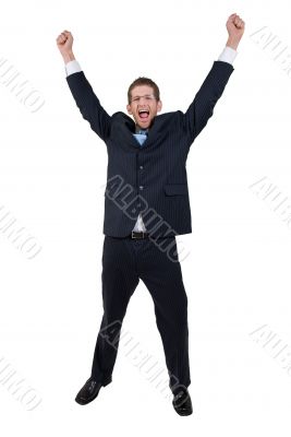 happy businessman