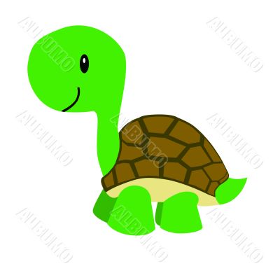 Cartoon turtle