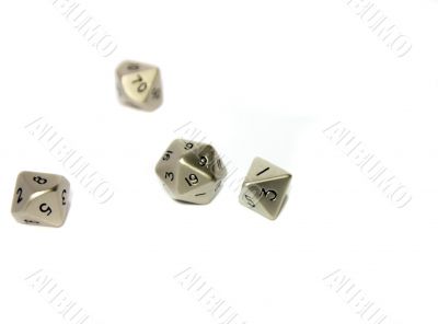 Small Metal Dice