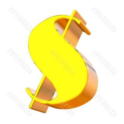 3d dollar symbol 3d dollar symbol