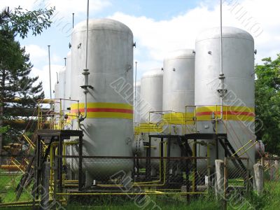 Industrial chemical tanks Industrial chemical tanks