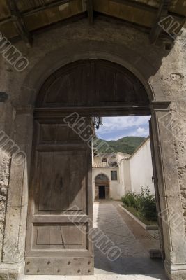 Typical old house in Spoleto Typical old house in Spoleto