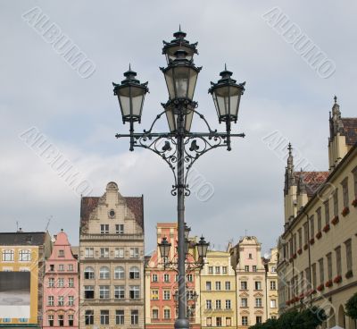 Lantern on the place