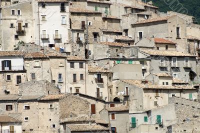 Old houses of Castel del Monte