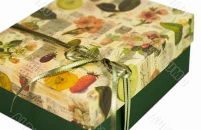 green gift box