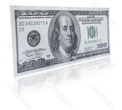 One hundred dollar note