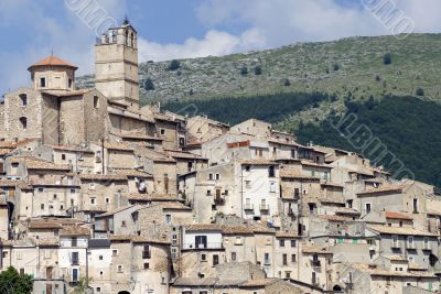 Old houses of Castel del Monte