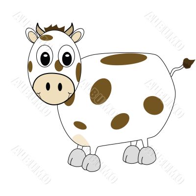 Cartoon cow 1