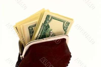 Purse full of dollars Purse full of dollars