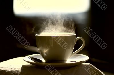 Hot coffee