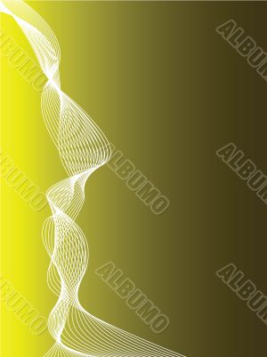 Abstract yellow and black background