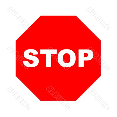 Traffic sign STOP