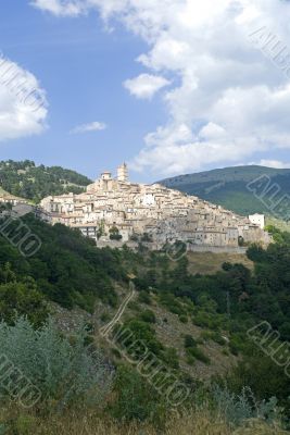 Castel del Monte, panoramic view