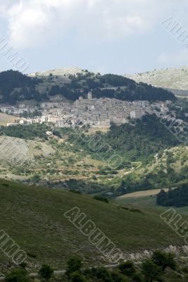 Castel del Monte, panoramic view