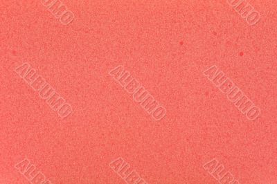 Pink synthetic foam
