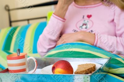 Breakfast on bed