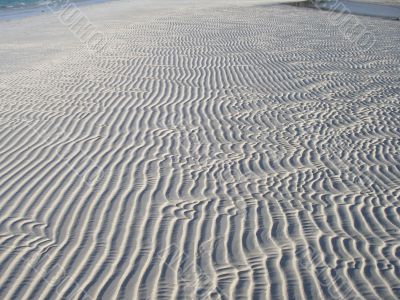 Sand pattern at the beach